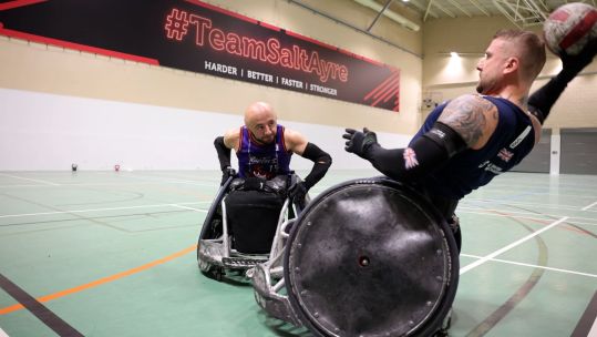 Stu Robinson prepares for Paralympics in Paris CREDIT BFBS DATE 15082024.jpg