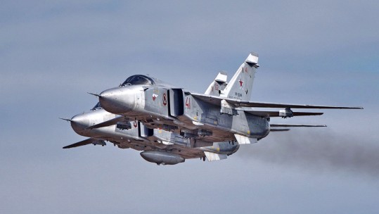 Russian Sukhoi SU-24 &#039;Fencer&#039; All Weather Attack Aircraft 