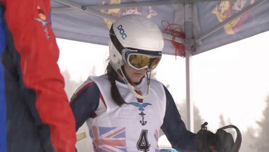 Sub Lieutenant Sian Lewis-Sammons 030220 CREDIT BFBS 