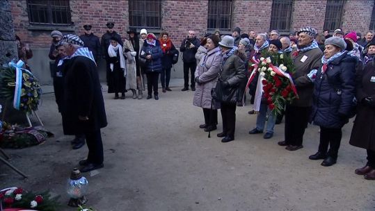 Survivors of Auschwitz return to camp for 75th anniversary 270120 CREDIT REUTERS STRICTLY NO REUSE AFTER 30 DAYS