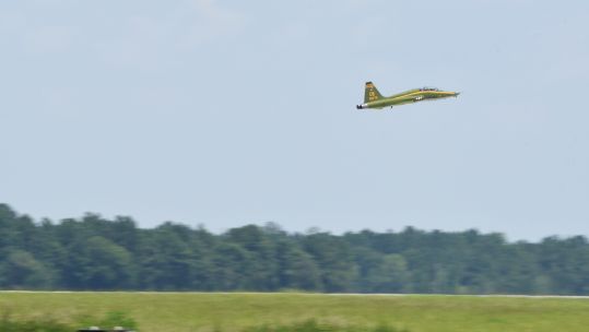 T-38 Talon Heritage Aircraft Columbus Air Force Base 081220 CREDIT US DEPARTMENT OF DEFENSE