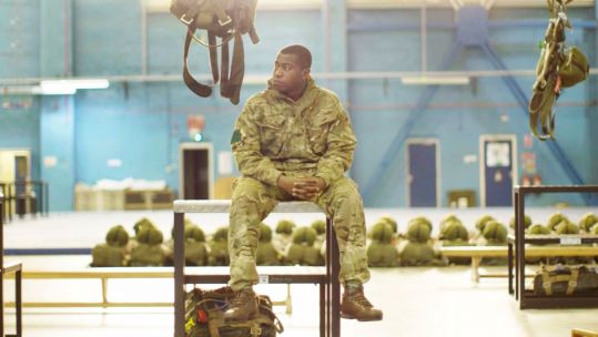 Private Jack Kojo-Braima ITV Promo Picture Credit The Paras: Men Of War