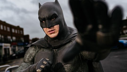 Former soldier Jay Gough, also known as 'The Telford Batman' (Picture: Shropshire Star).