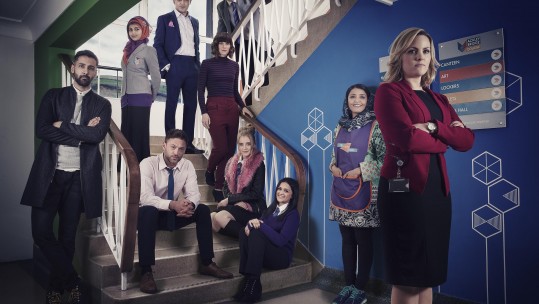 Ackley Bridge cast. 