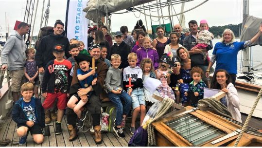 Turn To Starboard -  A Big Salute recipient charity 