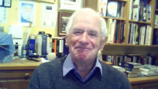 TV Presenter and RAF veteran Johnny Ball speaks to Forces News 301120 CREDIT BFBS.jpg 