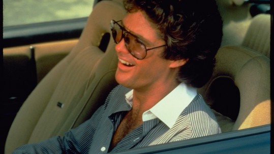 Michael Knight (David Hasselhoff) in Knight Rider