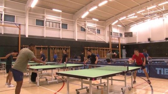 British Army table tennis