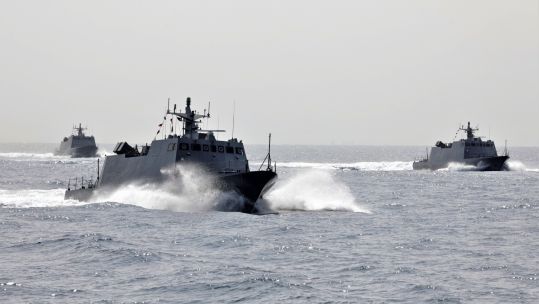 Taiwan monitored situation surrounding the Island as Chinese vessels remain 10042023 CREDIT Taiwan Ministry of National Defence