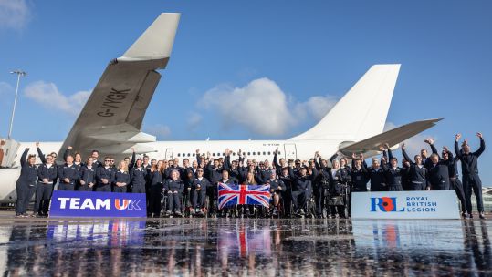 Team UK departs from Birmingham Airport for Canada for the Invictus Games CREDIT RBL DATE 06022025.jpg