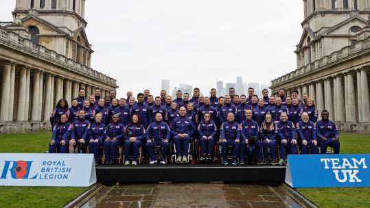 Team UK for this year’s Invictus Games has been revealed 17032023 CREDIT MOD Crown Copy