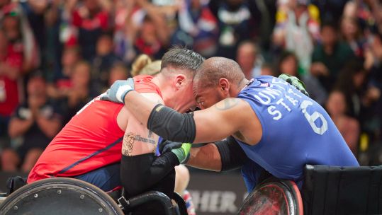 Team UK lose wheelchair rugby final Credit Help for Heroes DATE 20042022.jpg
