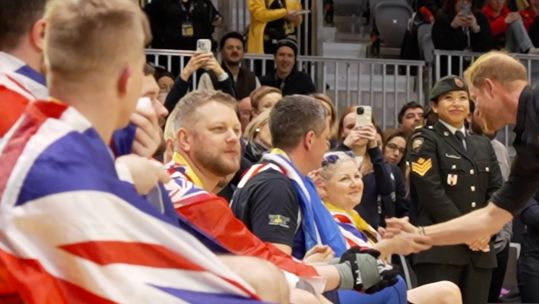 Team UK wins wheelchair rugby silver at Invictus Games
