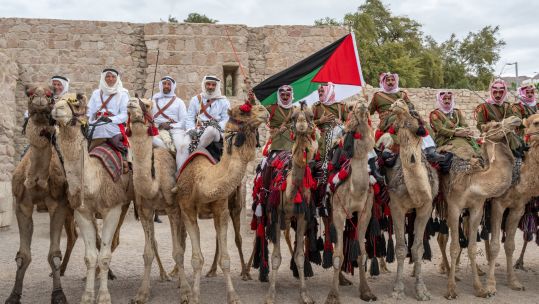 Team of Special Forces veterans completing historic Lawrence of Arabia trek 070225 CREDIT nickjacksonphotography