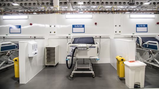 Cover image: The NHS field hospital in Harrogate (Picture: Jude Media Agency). 