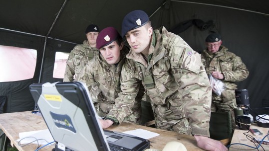 Army Reservists Support Teenagers on Ten Tors