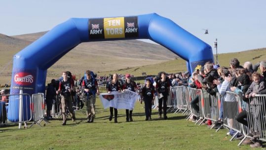 The Ten Tors challenge last took place in 2019.