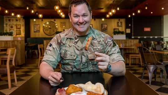 Tesco thanks Armed Forces with free breakfasts 28062024 CREDIT Tesco