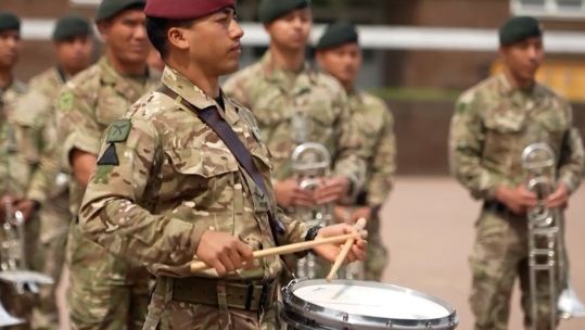 The Brigade of Gurkhas practice 150824 CREDIT BFBS