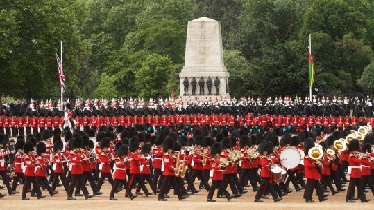 The Colonel's Review at Horse Guards parade (Picture: PA)