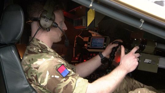The Combined Arms Tactical Trainer (CATT) celebrates 20 years 17032023 CREDIT BFBS