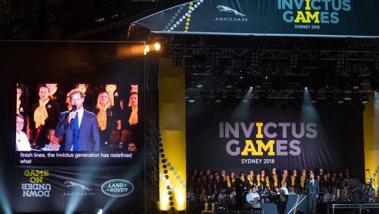 Prince Harry Invictus opening ceremony