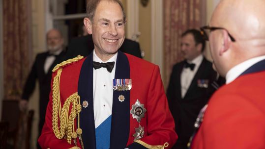 The Earl of Wessex marking the formation of the 1st Battalion The London Guards 240123 CREDIT British Army