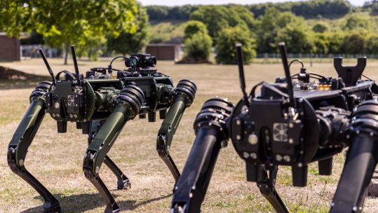 	The Ghost V60 quadruped 'robodog' set to be used by 16 Air Assault Brigade Combat Team