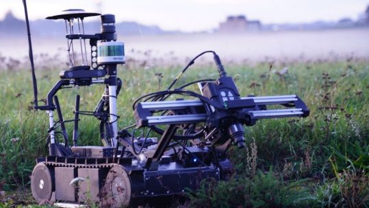 Cover image: The Merlin Robot (Picture: DSTL).