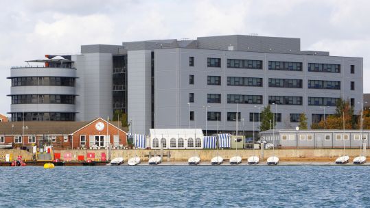 Cover image: Library photo of the Leach building on Whale Island, Portsmouth (Picture: PA).
