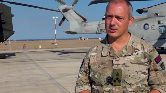 The Joint Task Force Command, Brigadier Paul Maynard has spoken with BFBS about the range of capabilities provided to Cyprus in the event UK citizens need to be evacuated