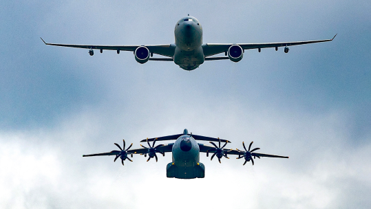 The King’s Birthday Flypast rehearsal CREDIT RAF