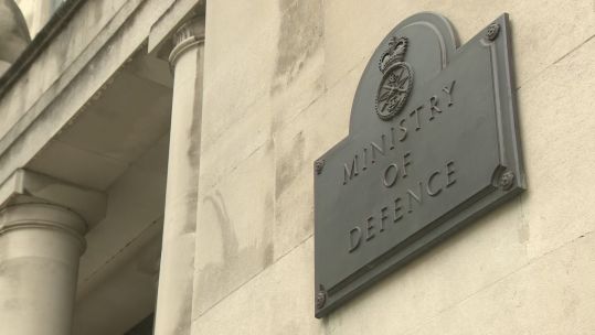 The Ministry of Defence building in London 