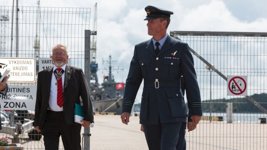 Cover image: Wing Commander Stu Gwinnutt (Picture: RAF).