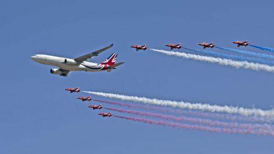 Red Arrows and Voyager