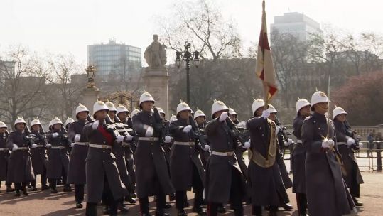 The Royal Gibraltar Regiment have begun their public duties in London 22032022 CREDIT BFBS .jpg