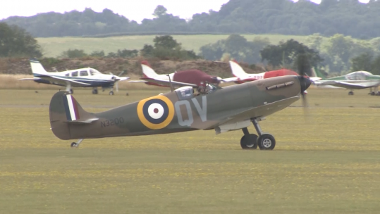The Spitfire N3200 that crashed onto the beach during the Dunkirk evacuation 