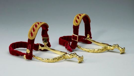 The Spurs set to be presented to King Charles during the Coronation