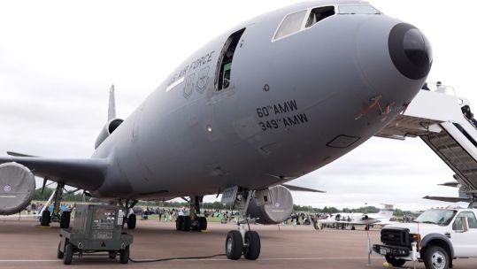 UK goodbye to US Air Force KC-10A Extender