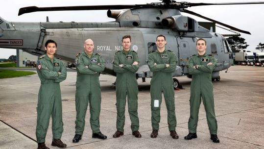 The rescue crew
