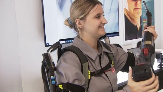 The effectiveness of exoskeletons is being explored by BAE and Accenture to augment the capabilities of maintenance crews