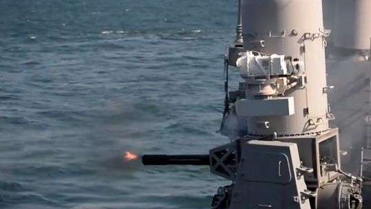 Phalanx Close-In-Weapons system is the last line of defence for many Royal Navy vessels (Picture: US Department of Defence).