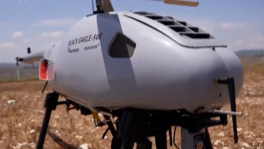 The Golden Eagle was created by Israel's Steadicopter and is the first of its kind in the world (Picture: Steadicopter).