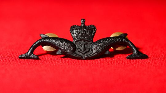 Cover image: The new training dolphins badge that will be handed to trainee submariners (Picture: Royal Navy).