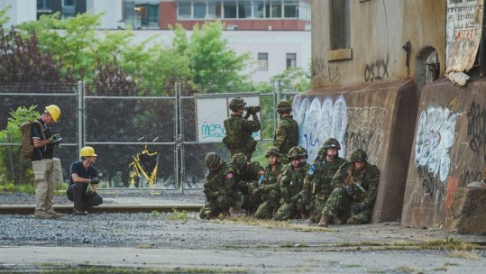 Contested Urban Environment experiment in Montreal