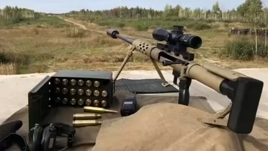 The Ukrainian made Horizon's Lord sniper rifle has been used to perform the longest sniper shot in history (Picture: Horizon's Lord).