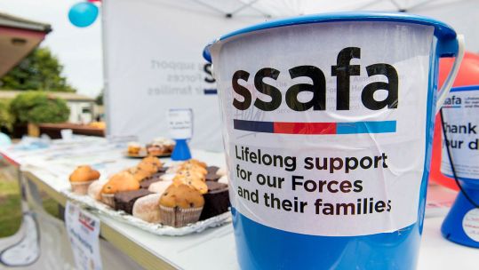 The Great Lisburn Charity Bake Off for SSAFA took place at Thiepval Barracks on 20 June 2017 CREDIT Crown Copyright