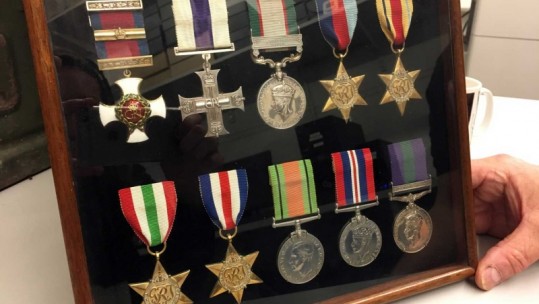 This impressive set of medals belonged to an officer of the British Army who served with the Parachute Regiment during the Second World War