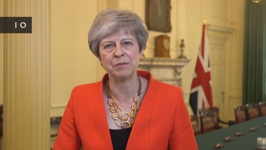 Theresa May Armed Forces Day message