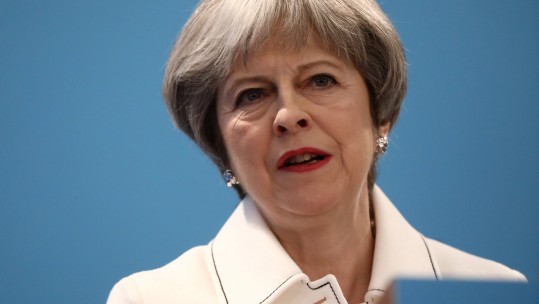 Theresa May, speaks at the Conservative Party’s Spring Forum 170318 CREDIT PA